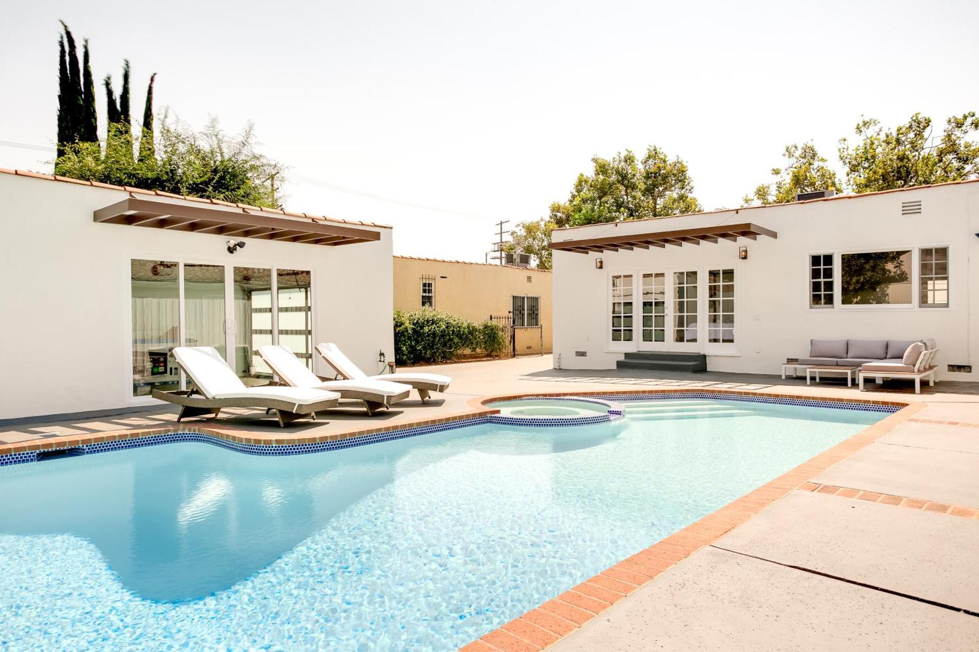 Monthier Melrose Po7H2O0 Villa Los Angeles Bagian luar foto